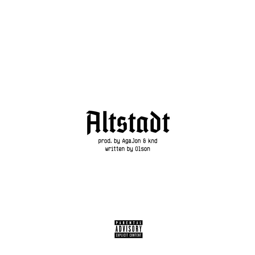 Album cover art for "Altstadt" by Olson