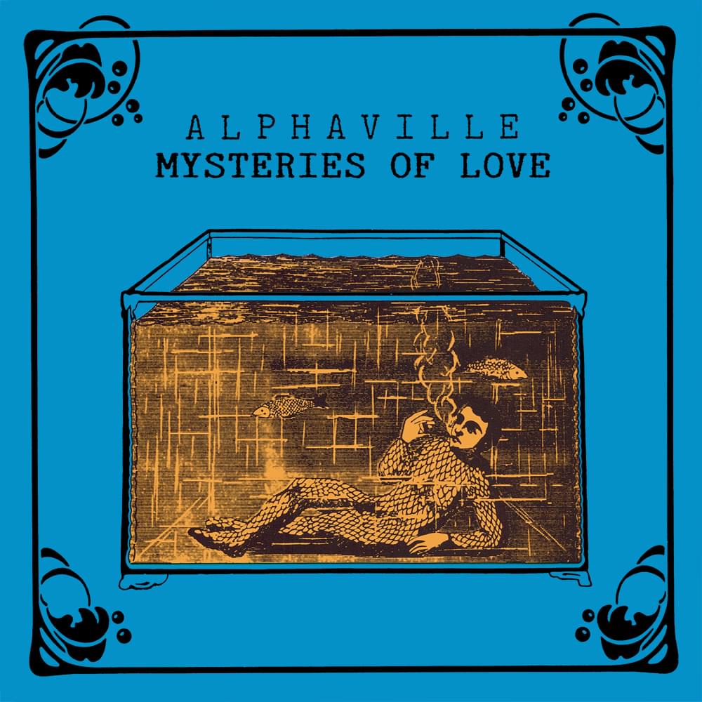 Album cover art for "The Mysteries of Love" by Alphaville