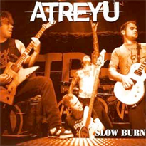 Album cover art for "Slow Burn" by Atreyu