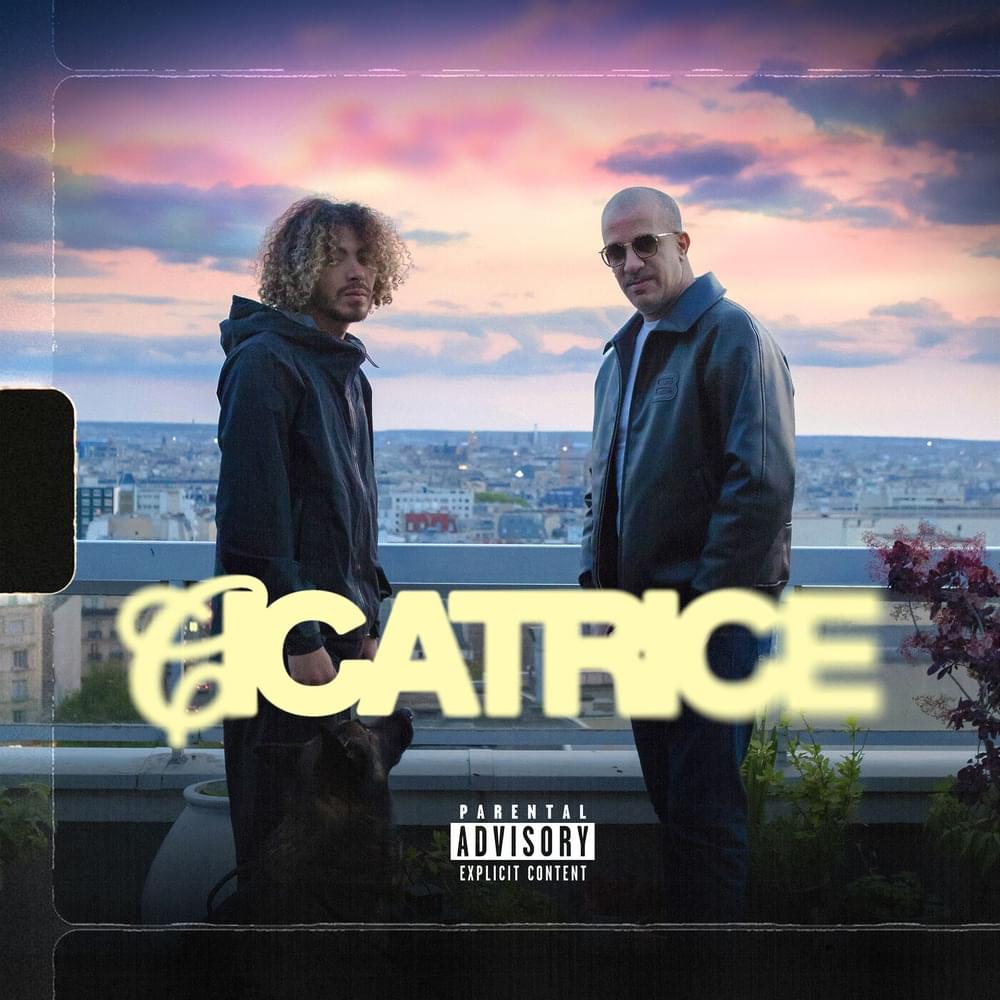 Album cover art for "Cicatrice" by Rim’K & Zamdane