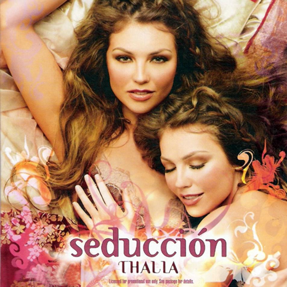 Album cover art for "Seducción" by Thalía