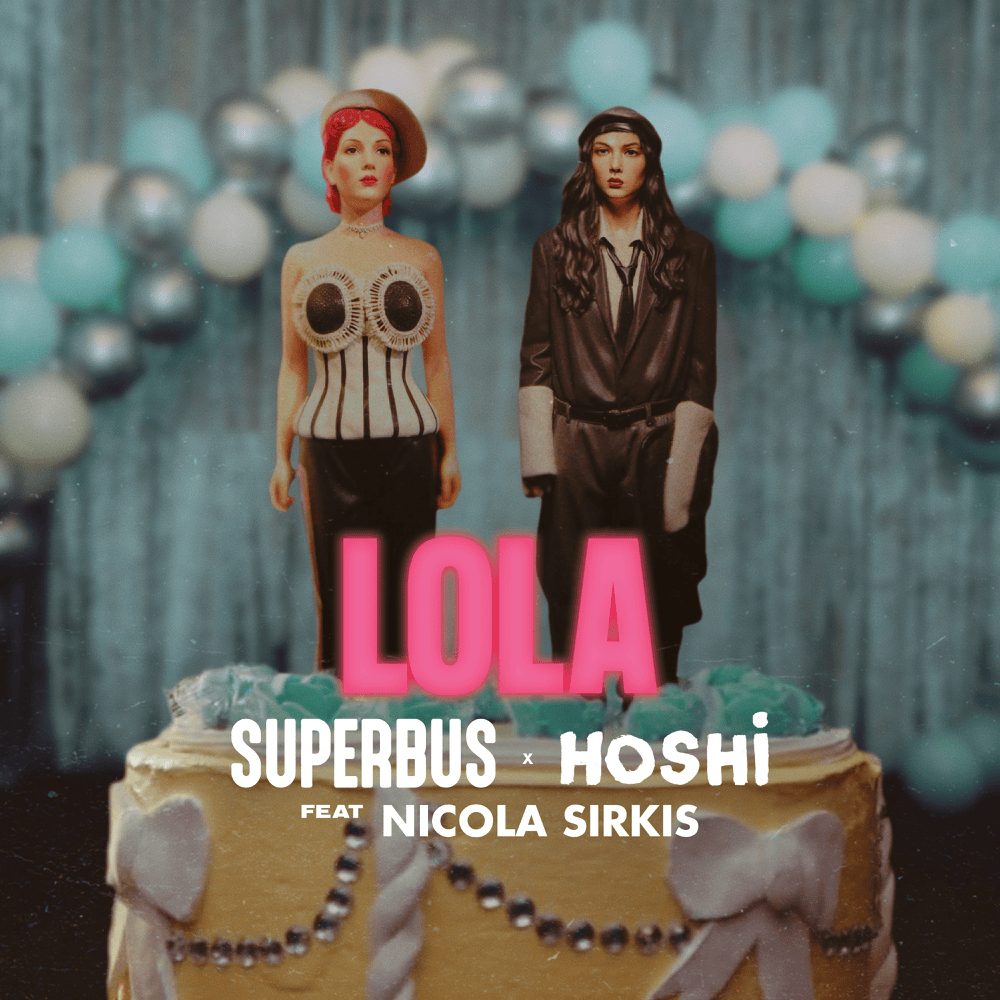 Album cover art for "Lola" by Superbus & Nicola Sirkis