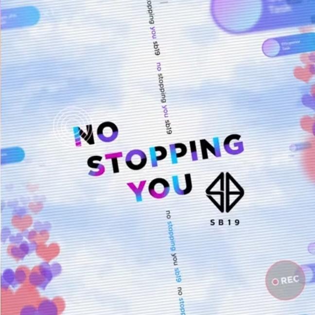 Album cover art for "No Stopping You" by SB19