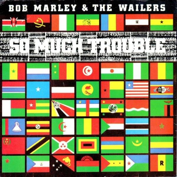 Album cover art for "So Much Trouble in the World" by Bob Marley & The Wailers