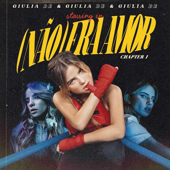 Album cover art for "(não) era amor" by GIULIA BE