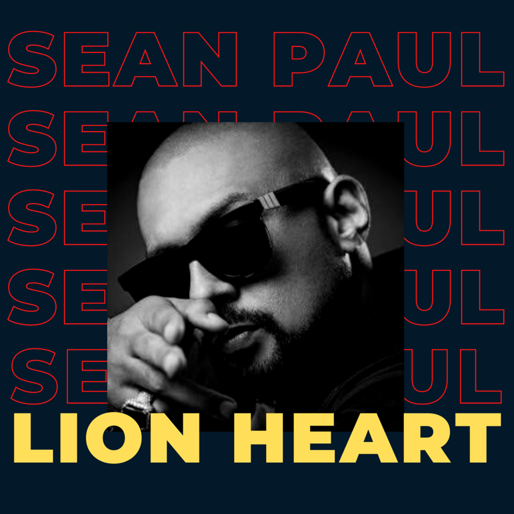 Album cover art for "Lion Heart" by Sean Paul