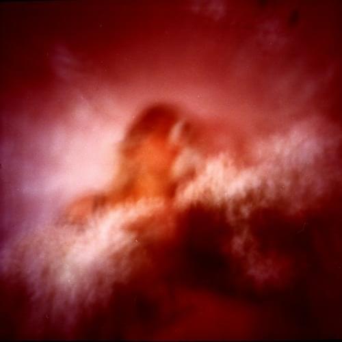 Album cover art for "in a way & familiar" by Meishi Smile