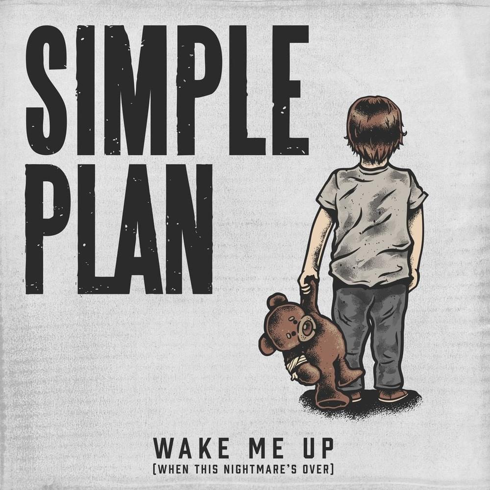 Album cover art for "Wake Me Up (When This Nightmare’s Over)" by Simple Plan