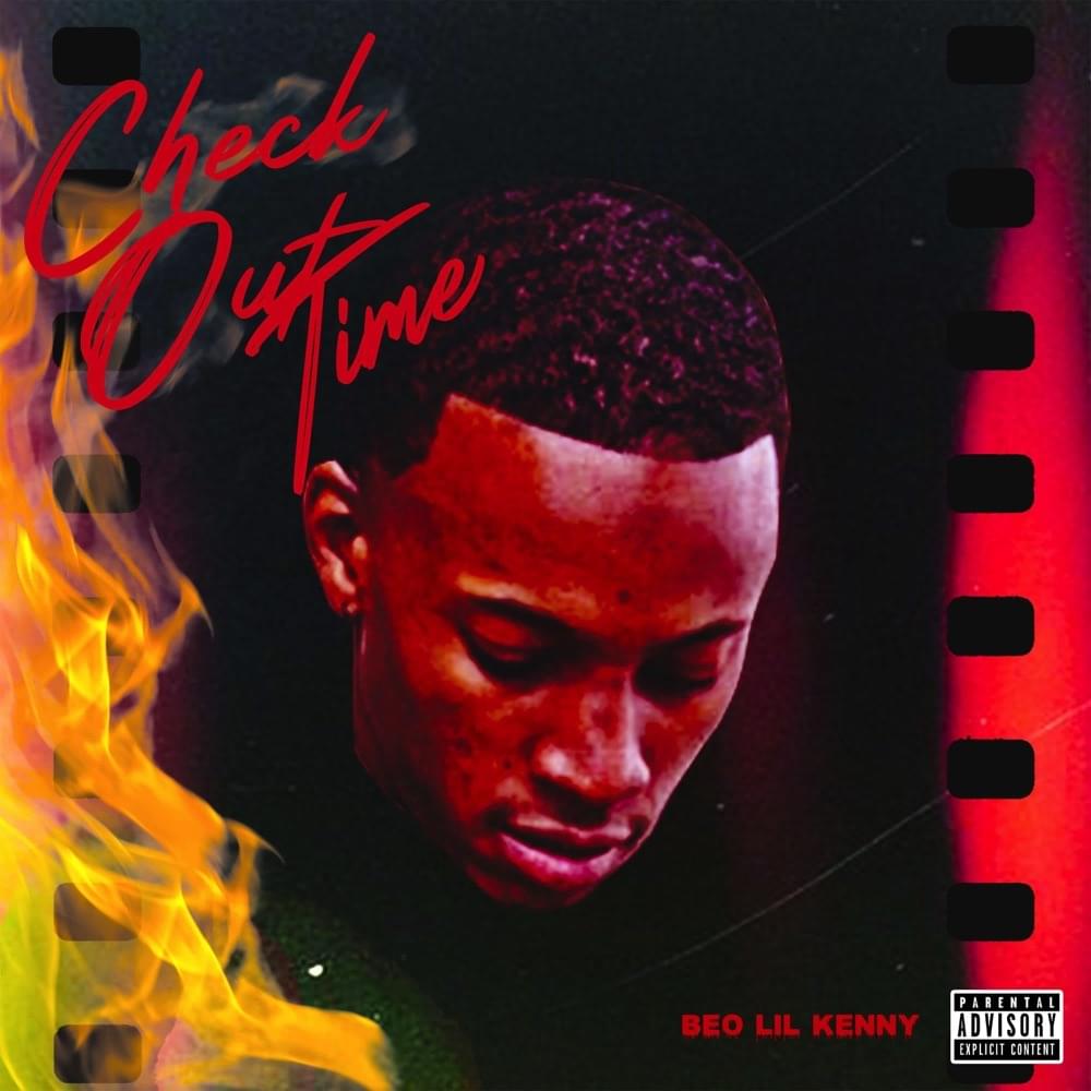 Album cover art for "Checkout Time" by BEO Lil Kenny