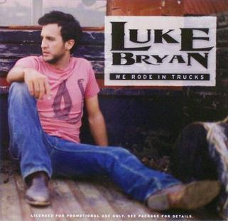 Album cover art for "We Rode In Trucks" by Luke Bryan