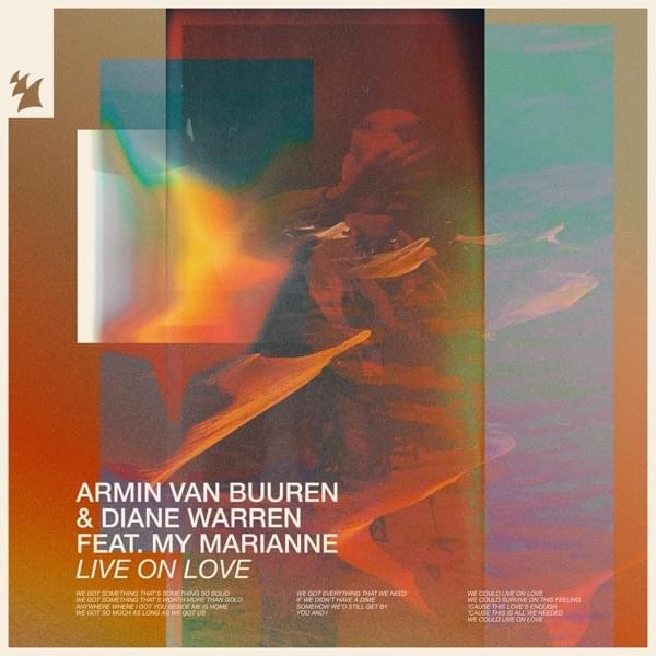 Album cover art for "Live on Love" by Armin van Buuren & Molly Sandén