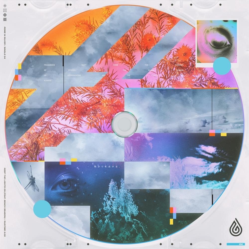 Album cover art for "Keep The Lights On" by Rome in Silver & Beach Season
