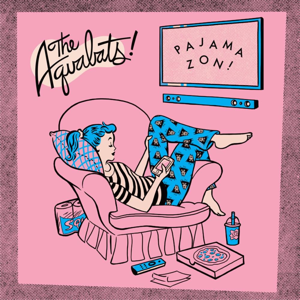 Album cover art for "Pajamazon!" by The Aquabats!