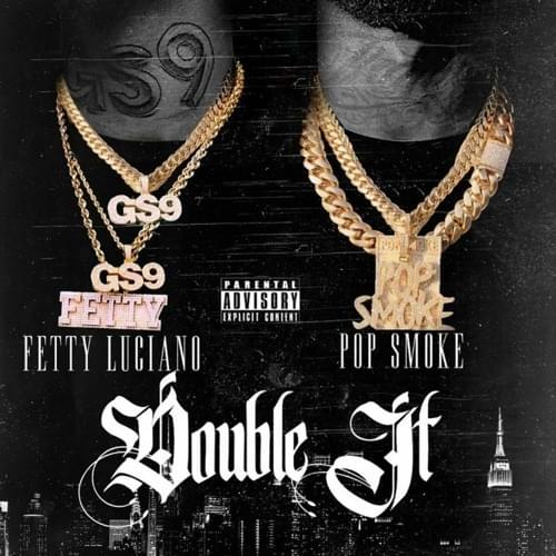 Album cover art for "Double It" by Pop Smoke & Fetty Luciano