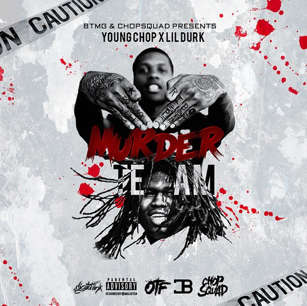 Album cover art for "Murder Team" by Young Chop & Lil Durk
