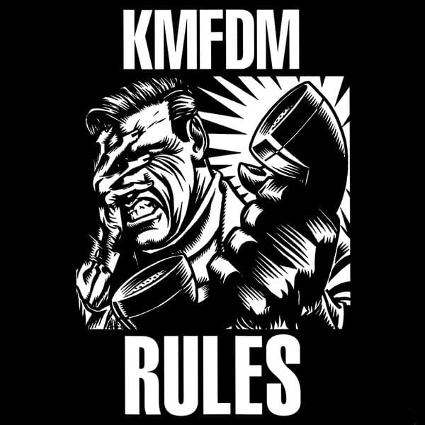 Album cover art for "Rules" by KMFDM