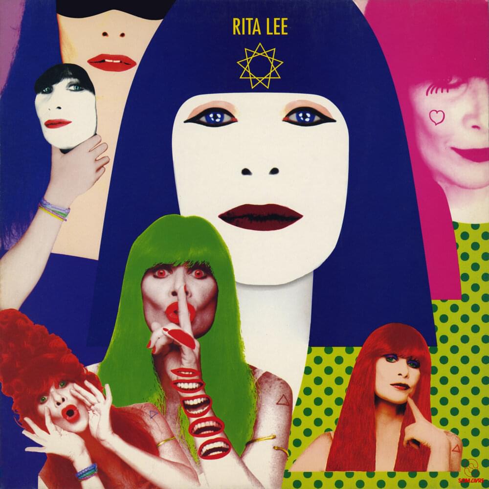 Album cover art for "Mon amour" by Rita Lee