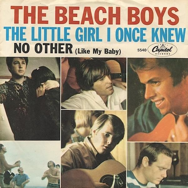 Album cover art for "The Little Girl I Once Knew" by The Beach Boys