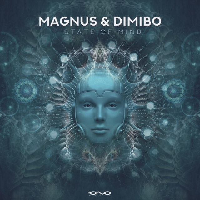 Album cover art for "State of Mind" by Magnus & Dimibo