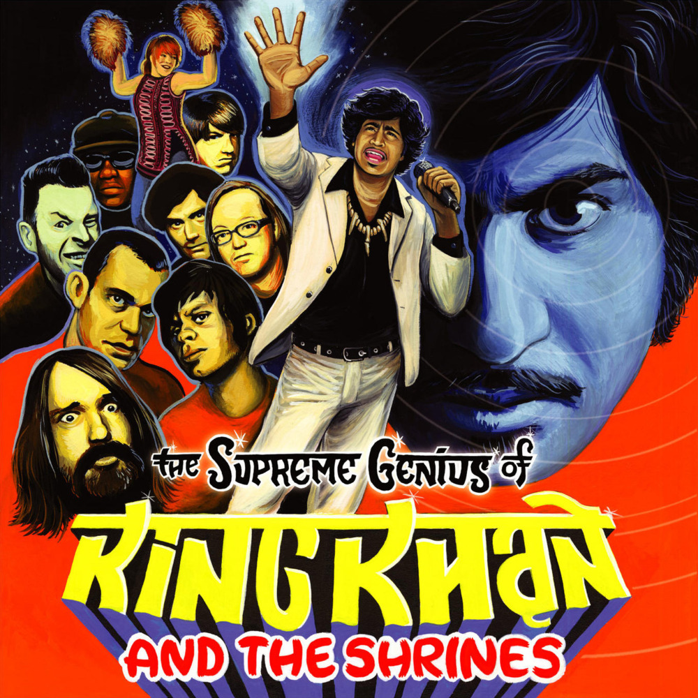 Album cover art for "Torture" by King Khan & The Shrines
