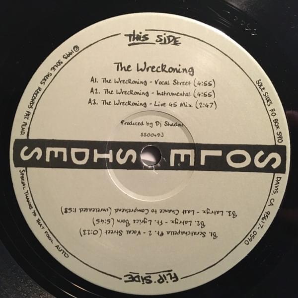 The Wreckoning (Live 45 Mix) by Lateef the Truthspeaker