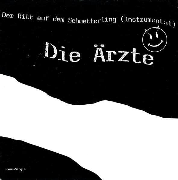 Album cover art for "Der Ritt auf dem Schmetterling (Live)" by Die Ärzte