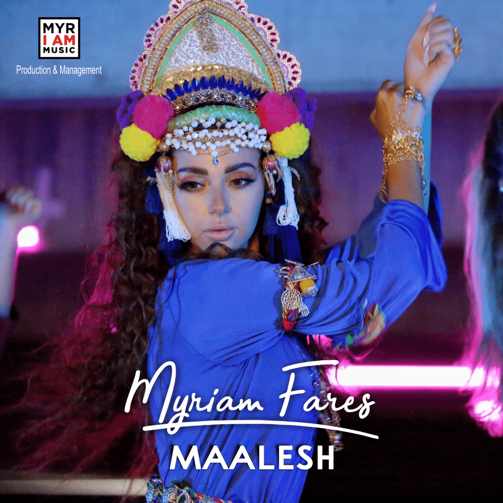 Album cover art for "Maalesh - معليش" by Myriam Fares - ميريام فارس