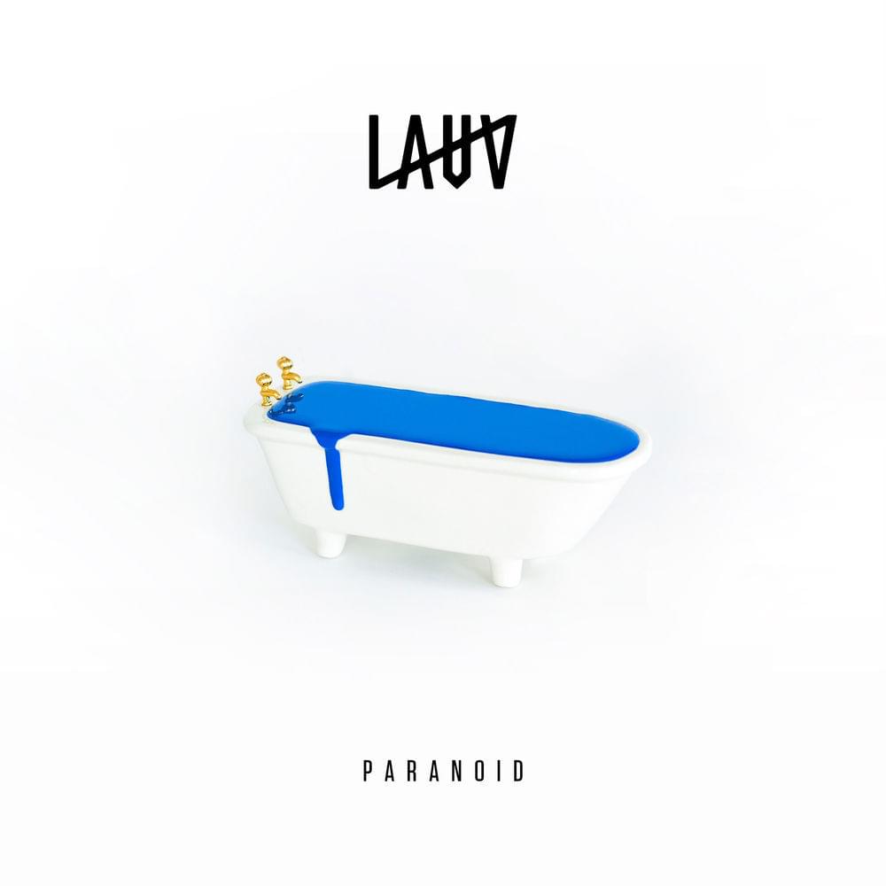 Album cover art for "Paranoid" by Lauv