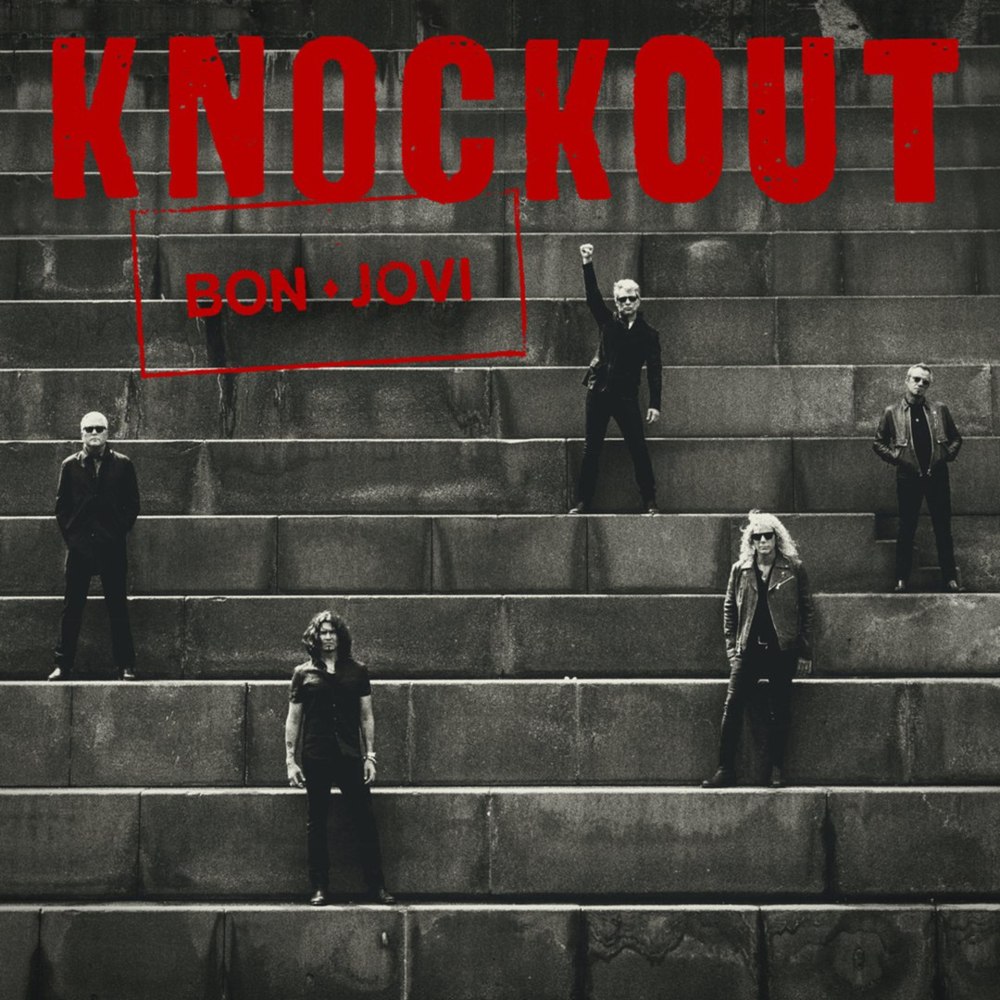 Album cover art for "Knockout" by Bon Jovi