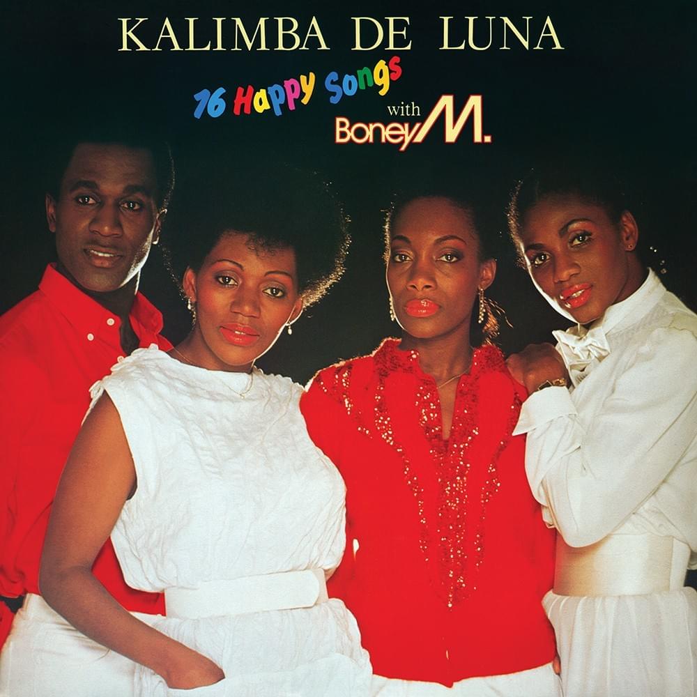 Album cover art for "Going Back West" by Boney M.