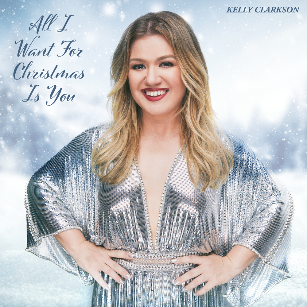 Album cover art for "All I Want For Christmas Is You" by Kelly Clarkson