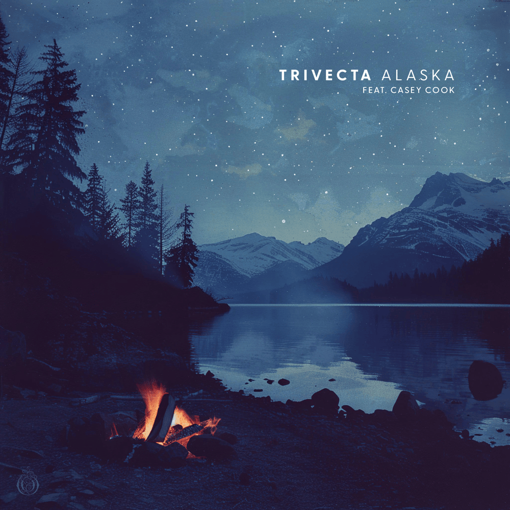 Album cover art for "Alaska" by Trivecta & Casey Cook