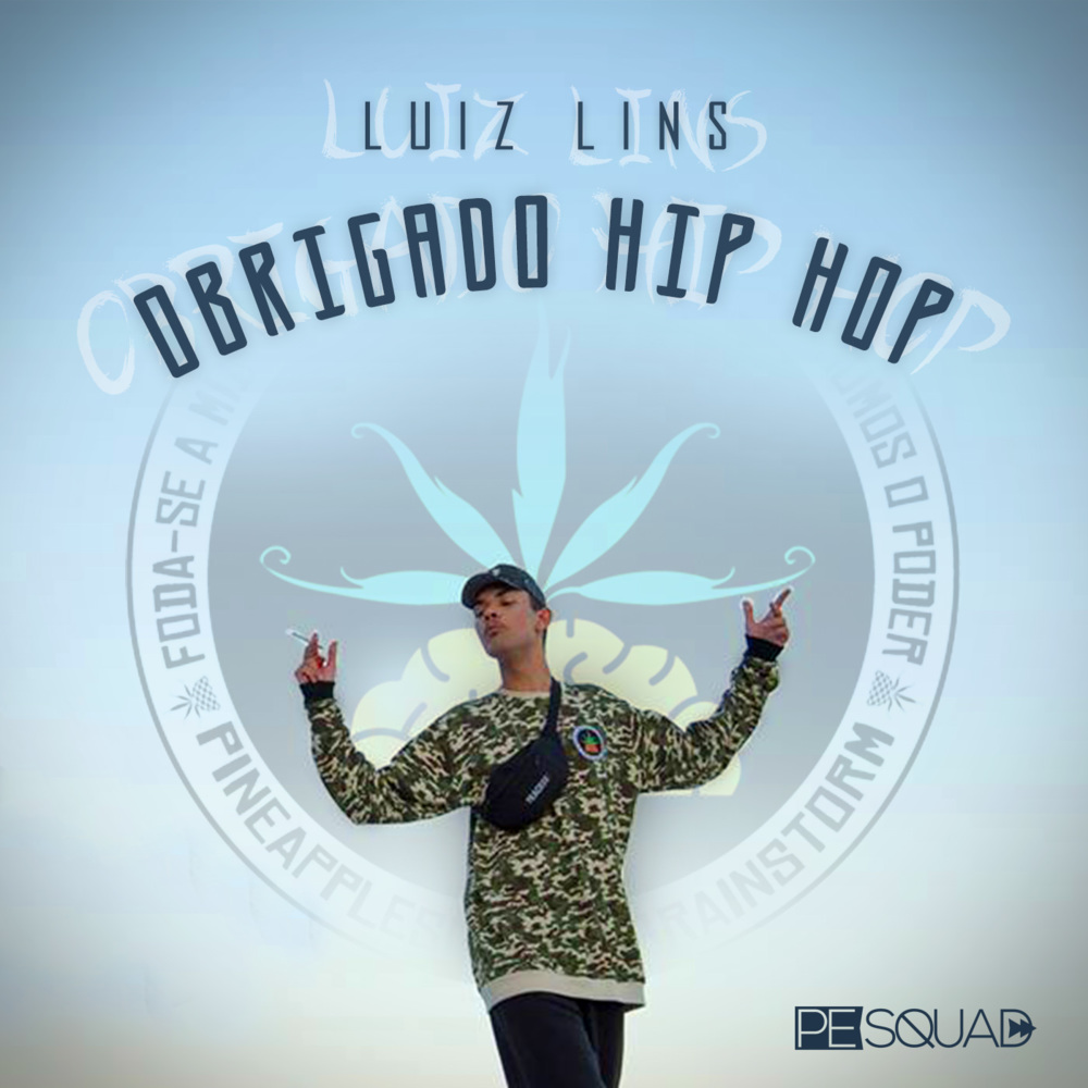 Album cover art for "Obrigado, Hip Hop!" by Luiz Lins