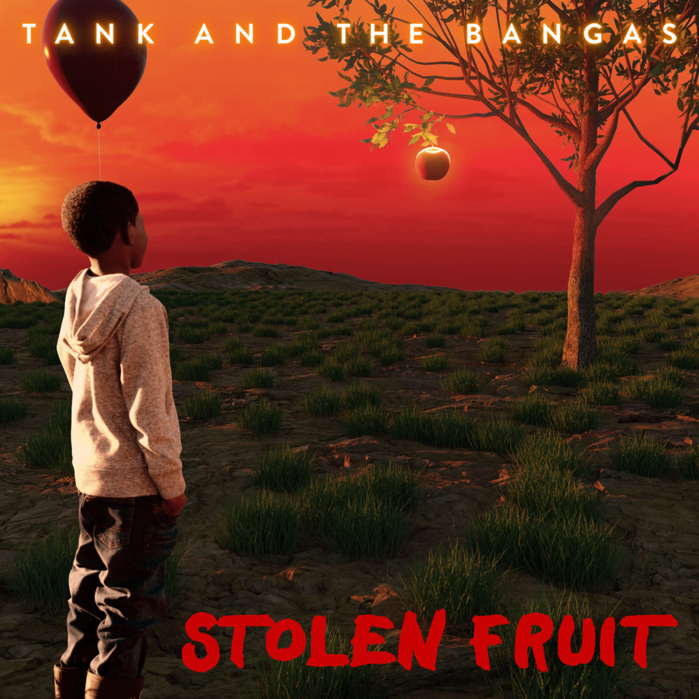 Album cover art for "Stolen Fruit" by Tank and the Bangas