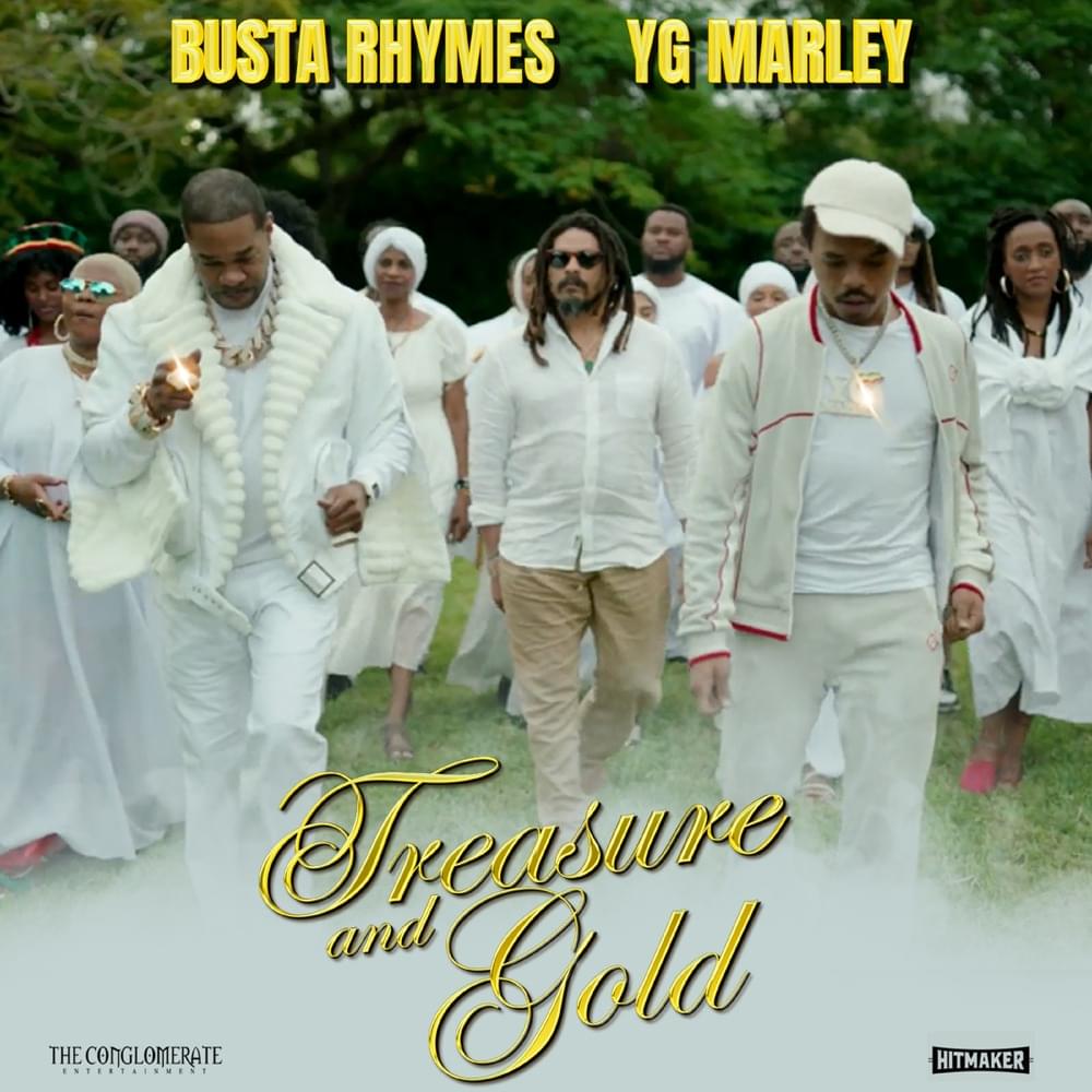Album cover art for "Treasure & Gold" by Busta Rhymes