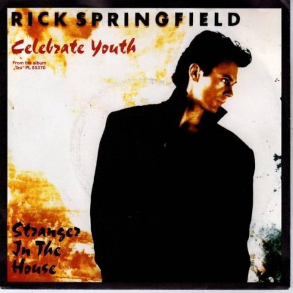 Album cover art for "Celebrate Youth" by Rick Springfield
