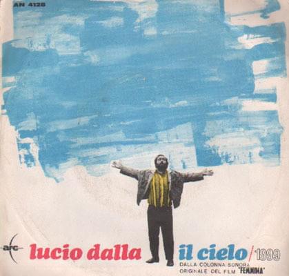 Album cover art for "Il cielo" by Lucio Dalla