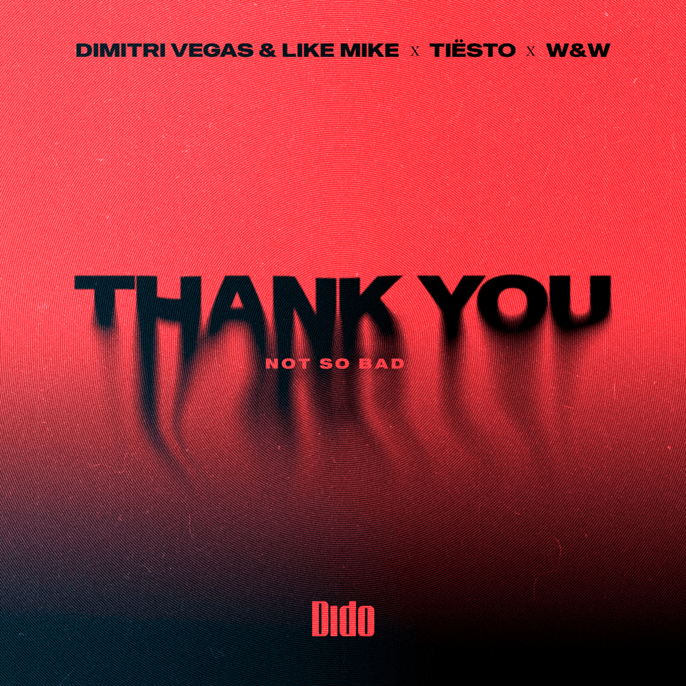 Album cover art for "Thank You (Not So Bad)" by Bravo Hits