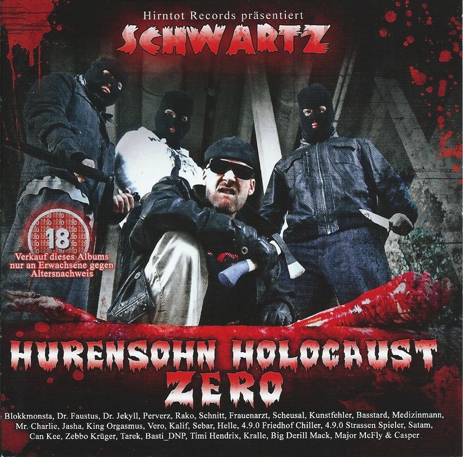 Album cover art for "Schwärzer als schwarz" by Schwartz