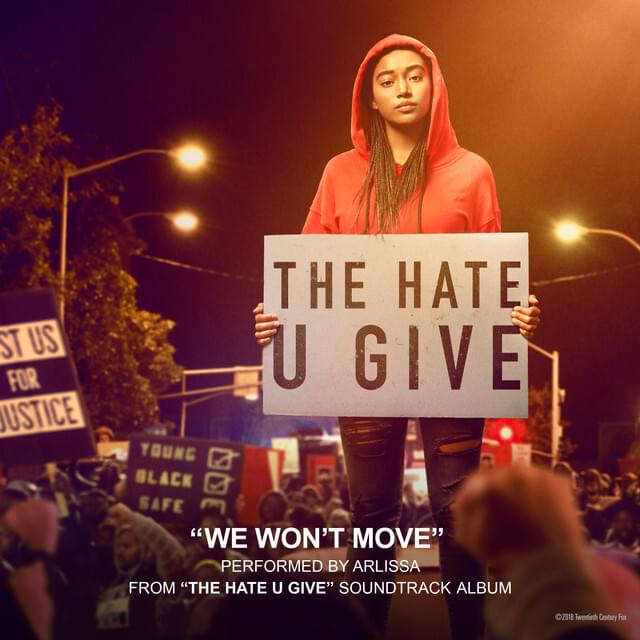 Album cover art for "We Won’t Move" by Arlissa