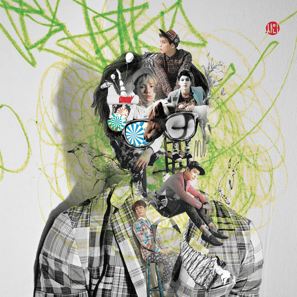 Album cover art for "방백 (Aside)" by SHINee