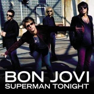 Album cover art for "Superman Tonight" by Bon Jovi