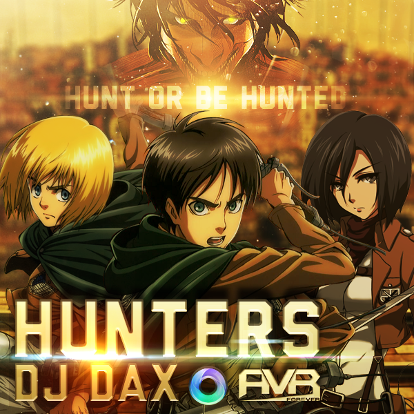 Album cover art for "Hunters" by pdr dax