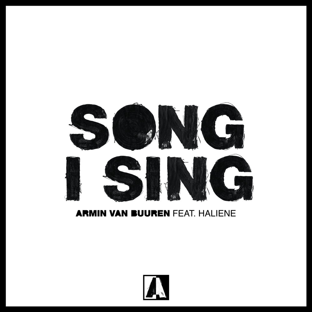 Album cover art for "Song I Sing" by Armin van Buuren & HALIENE