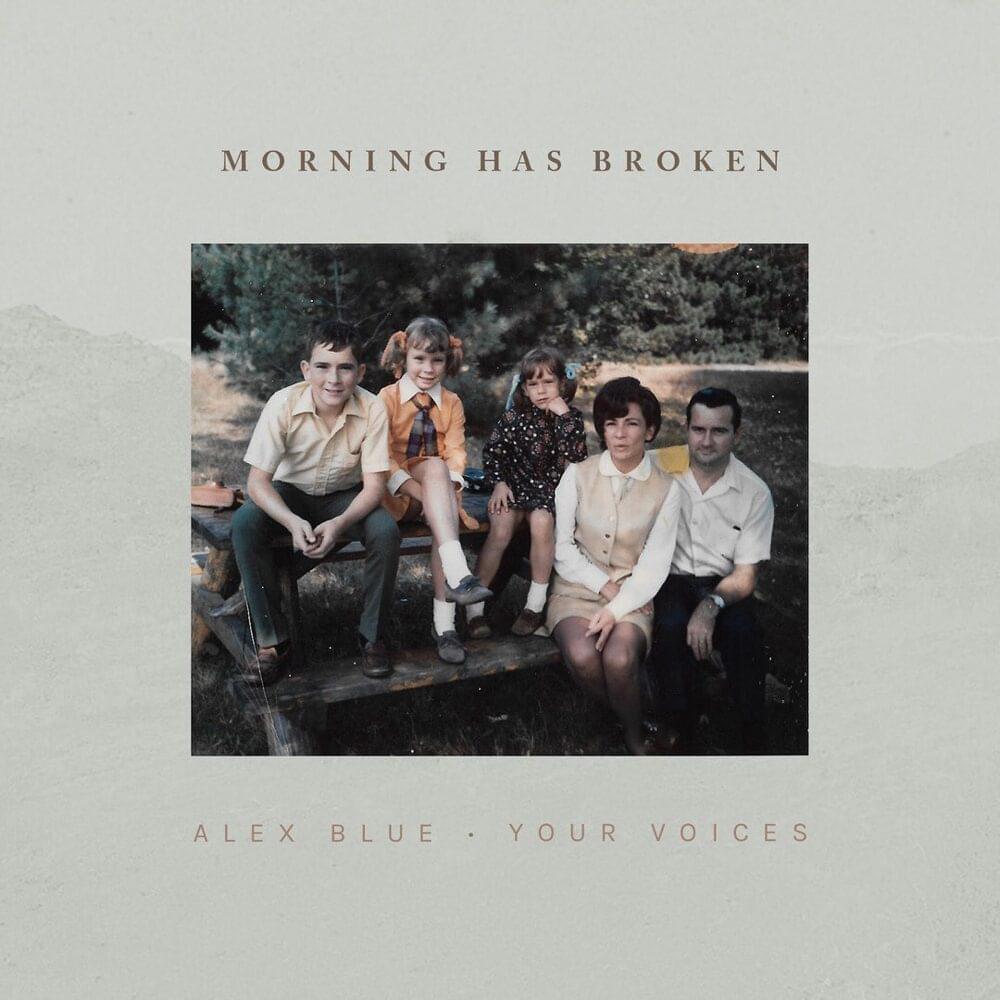 Album cover art for "Morning Has Broken" by Alex Blue