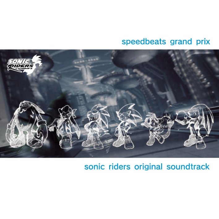 Album cover art for "Sonic Speed Riders" by Runblebee