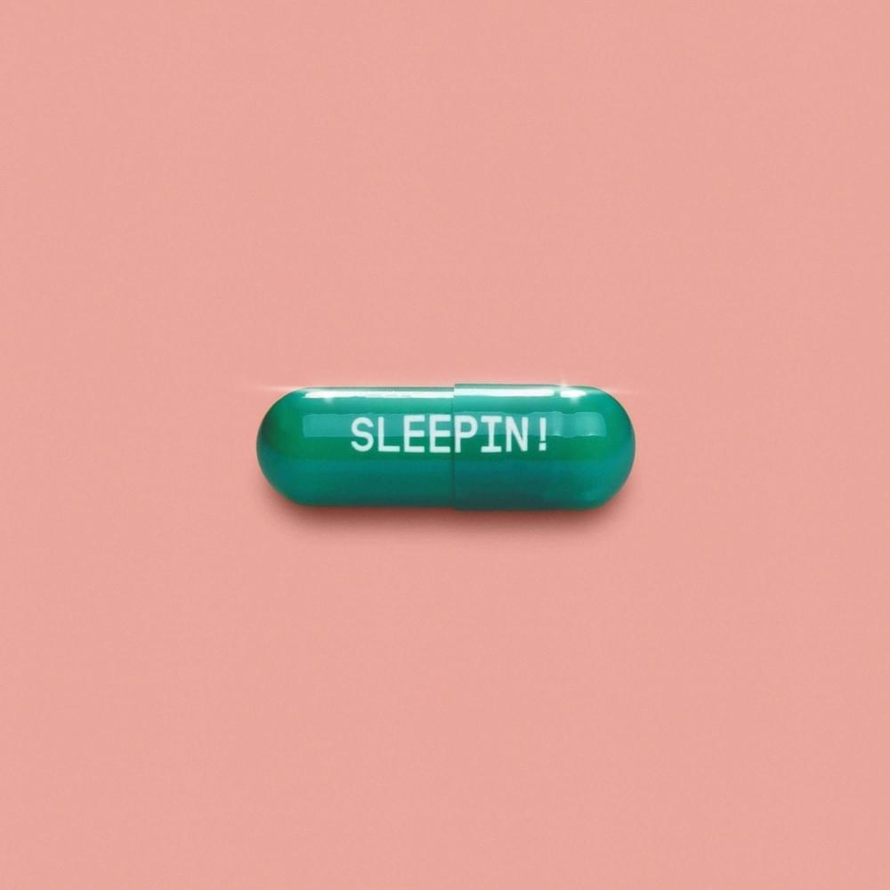 Album cover art for "SLEEPIN!" by nobigdyl.
