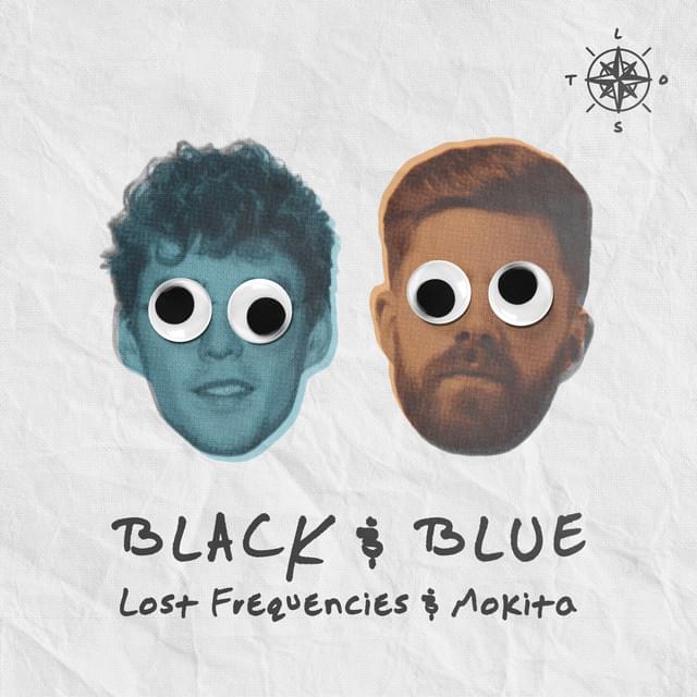 Album cover art for "Black & Blue" by Lost Frequencies & Mokita