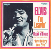 Album cover art for "Heart of Rome" by Elvis Presley