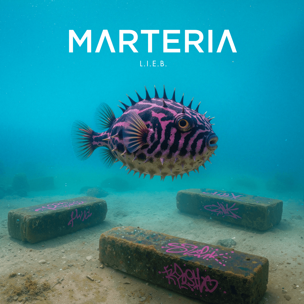 Album cover art for "L.I.E.B." by Marteria